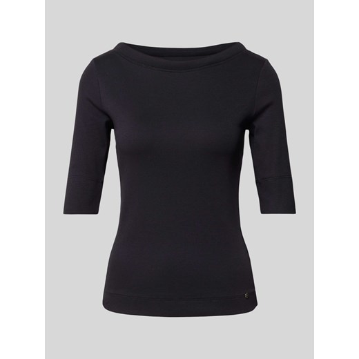 T-shirt z dekoltem w łódkę ze sklepu Peek&Cloppenburg  w kategorii Bluzki damskie - zdjęcie 174000254