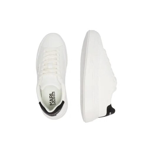 Buty sportowe damskie Karl Lagerfeld sneakersy płaskie z tworzywa sztucznego