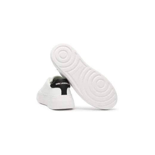 Buty sportowe damskie Karl Lagerfeld sneakersy z tworzywa sztucznego płaskie sznurowane