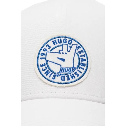Czapka z daszkiem męska biała Hugo Blue