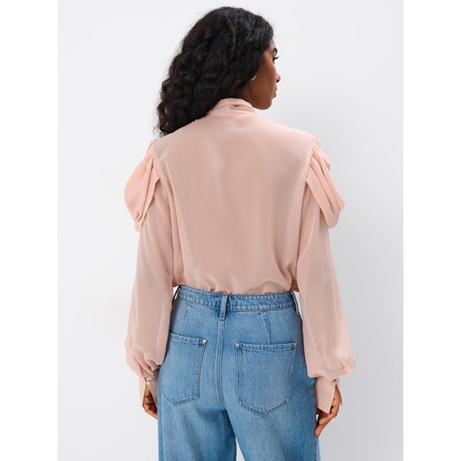 Bluzka damska Mohito na wiosnę casual z długim rękawem 
