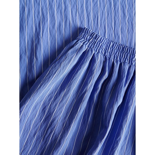 Spódnica Reserved niebieska midi 