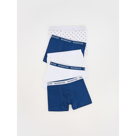 Reserved - Bawełniane bokserki 5 pack - granatowy ze sklepu Reserved w kategorii Majtki dziecięce - zdjęcie 174004161