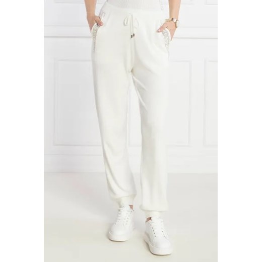 Liu Jo Sport Spodnie dzianinowe | Regular Fit ze sklepu Gomez Fashion Store w kategorii Spodnie damskie - zdjęcie 174006423