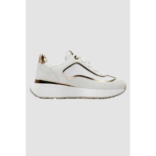 MICHAEL KORS Białe sneakersy Ari Trainer, Rozmiar 38,5 ze sklepu outfit.pl w kategorii Buty sportowe damskie - zdjęcie 174006923