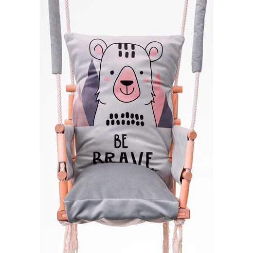 Huśtawka domowa, ogrodowa dla dzieci Alwa 3w1 - miś Elior One Size Edinos.pl