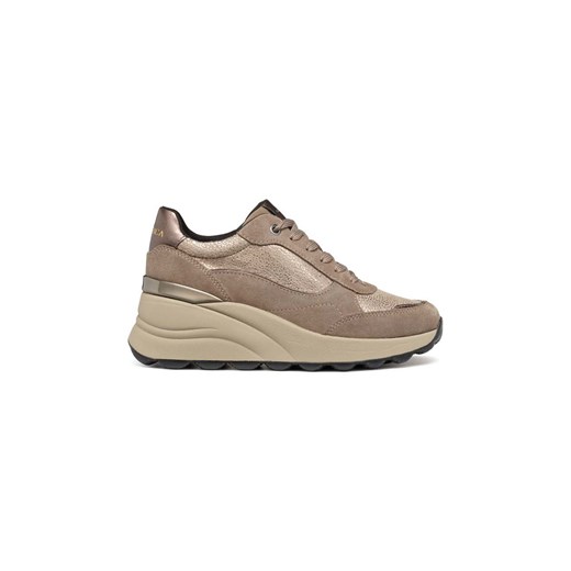Geox sneakersy D SPHERICA EC13 kolor beżowy D45WAA 0JS22 C6029 ze sklepu ANSWEAR.com w kategorii Buty sportowe damskie - zdjęcie 174008653