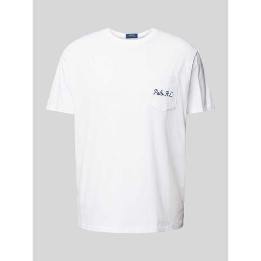 T-shirt z kieszenią na piersi ze sklepu Peek&Cloppenburg  w kategorii T-shirty męskie - zdjęcie 174009083