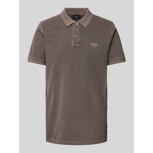 Koszulka polo o kroju regular fit z wyhaftowanym logo model ‘Ambrosio’ ze sklepu Peek&Cloppenburg  w kategorii T-shirty męskie - zdjęcie 174009342
