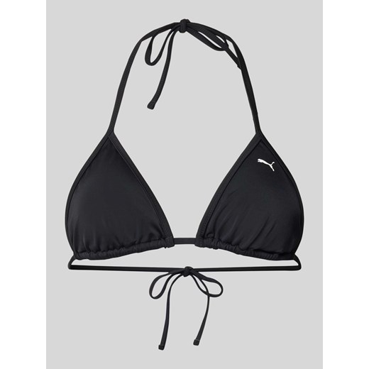 Top bikini z nadrukiem z logo ze sklepu Peek&Cloppenburg  w kategorii Stroje kąpielowe - zdjęcie 174009373