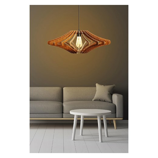 Opviq Lampa wisząca w kolorze jasnobrązowym - Ø 59 cm ze sklepu Limango Polska w kategorii Lampy wiszące - zdjęcie 174009902