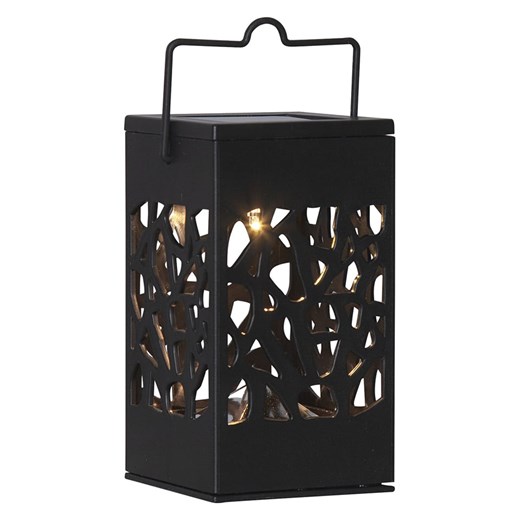 STAR Trading Solarne lampiony LED (3 szt.) w kolorze czarnym - 6 x 11 x 6 cm Star Trading onesize okazja Limango Polska