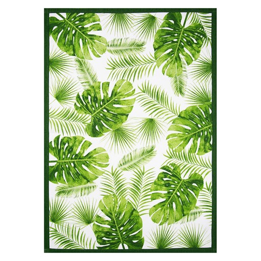 Trendy Kitchen by EXCÉLSA Ściereczka &quot;Foliage&quot; w kolorze zielonym do naczyń - 70 x 50 cm ze sklepu Limango Polska w kategorii Ścierki kuchenne - zdjęcie 174010222