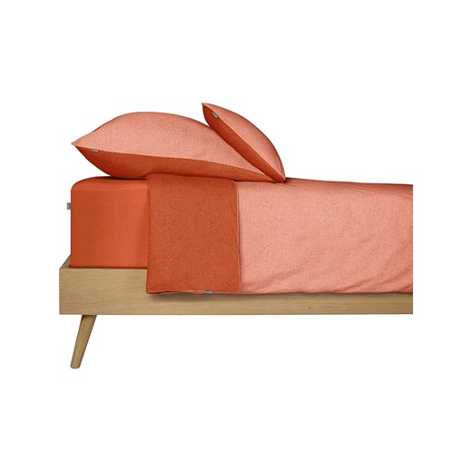 Schiesser Komplet pościeli renforcé w kolorze pomarańczowym Schiesser 135x200 cm promocyjna cena Limango Polska