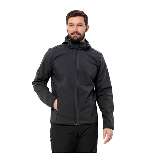 Jack Wolfskin Kurtka softshellowa &quot;Bornberg&quot; w kolorze czarnym ze sklepu Limango Polska w kategorii Kurtki męskie - zdjęcie 174011001