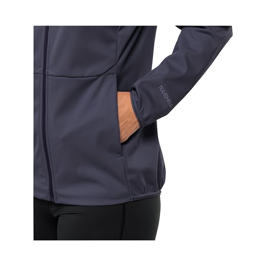 Jack Wolfskin Kurtka softshellowa "Feldberg" w kolorze antracytowym Jack Wolfskin XL okazja Limango Polska