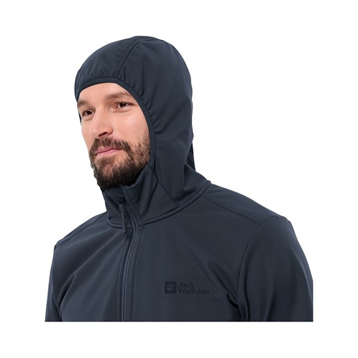 Jack Wolfskin Kurtka softshellowa "Bornberg" w kolorze granatowym Jack Wolfskin S okazja Limango Polska