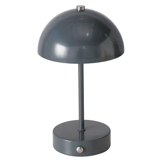 Boltze Lampa stołowa LED &quot;Petunia&quot; w kolorze szarym - wys. 25 x Ø 15 cm ze sklepu Limango Polska w kategorii Lampy stołowe - zdjęcie 174011791