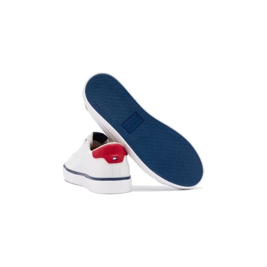 Buty sportowe męskie białe Tommy Hilfiger sznurowane na wiosnę tkaninowe