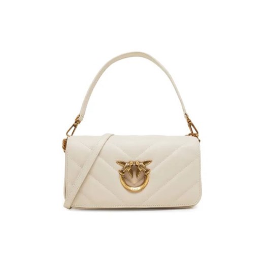 Pinko Skórzana listonoszka LOVE CLICK BAGUETTE MINI SHEEP Pinko One Size wyprzedaż Gomez Fashion Store