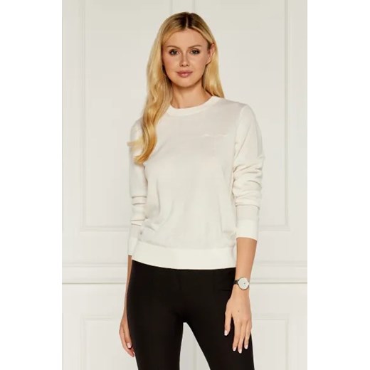 Armani Exchange Wełniany sweter | Regular Fit Armani Exchange L promocyjna cena Gomez Fashion Store