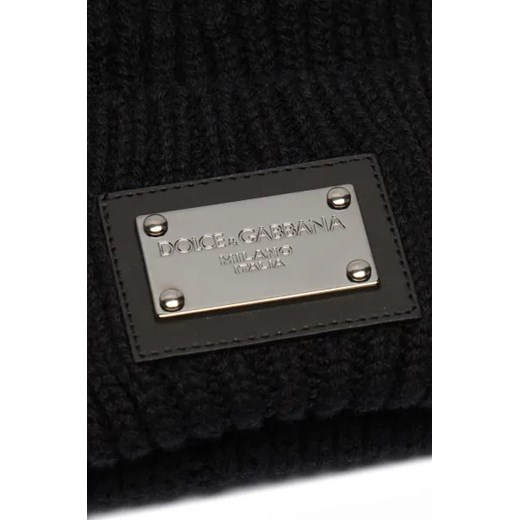 Dolce & Gabbana Wełniana czapka | z dodatkiem kaszmiru Dolce & Gabbana One Size Gomez Fashion Store