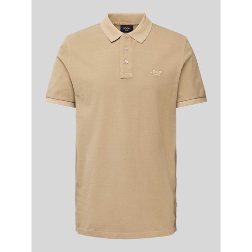 Koszulka polo o kroju regular fit z wyhaftowanym logo model ‘Ambrosio’ ze sklepu Peek&Cloppenburg  w kategorii T-shirty męskie - zdjęcie 174018984
