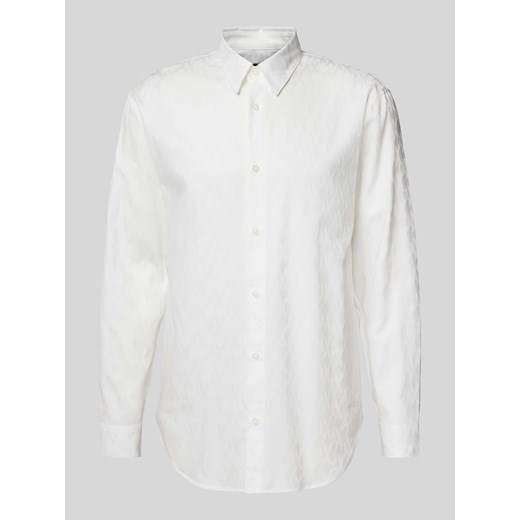 Koszula casualowa o kroju regular fit z listwą guzikową ze sklepu Peek&Cloppenburg  w kategorii Koszule męskie - zdjęcie 174019184