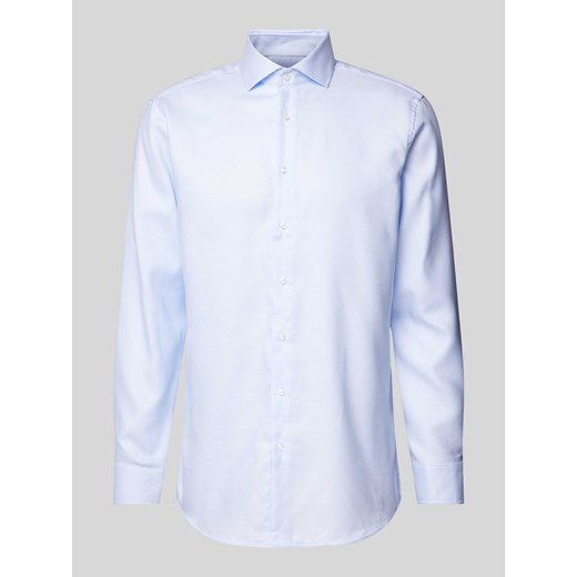Koszula biznesowa o kroju regular fit z fakturowanym wzorem ze sklepu Peek&Cloppenburg  w kategorii Koszule męskie - zdjęcie 174019193