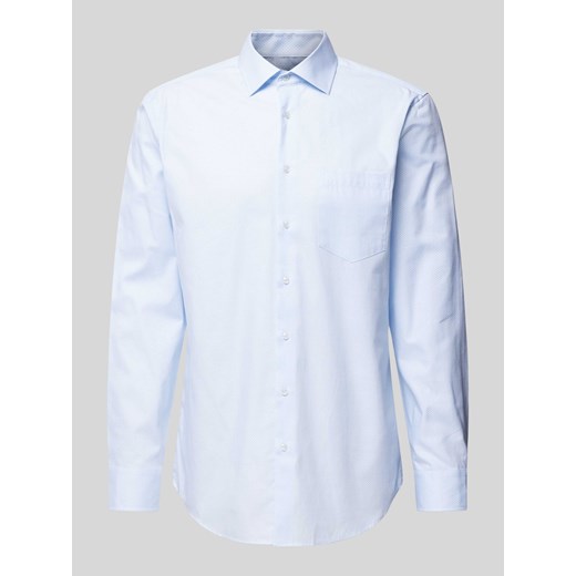 Koszula biznesowa o kroju regular fit z kieszenią na piersi ze sklepu Peek&Cloppenburg  w kategorii Koszule męskie - zdjęcie 174019422