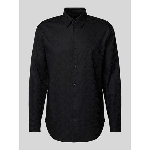 Koszula casualowa o kroju regular fit z listwą guzikową ze sklepu Peek&Cloppenburg  w kategorii Koszule męskie - zdjęcie 174019432