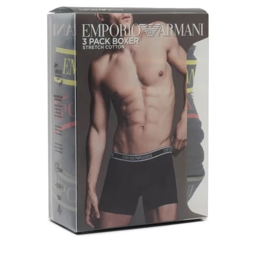 Emporio Armani Bokserki 3-pack Emporio Armani S Gomez Fashion Store