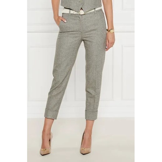 Marc Cain Spodnie | Slim Fit | z dodatkiem wełny ze sklepu Gomez Fashion Store w kategorii Spodnie damskie - zdjęcie 174022340