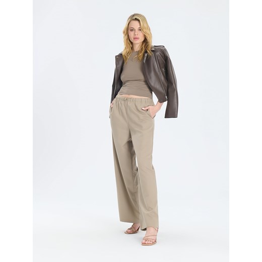 Sinsay - Koszulka - brązowy Sinsay XS Sinsay