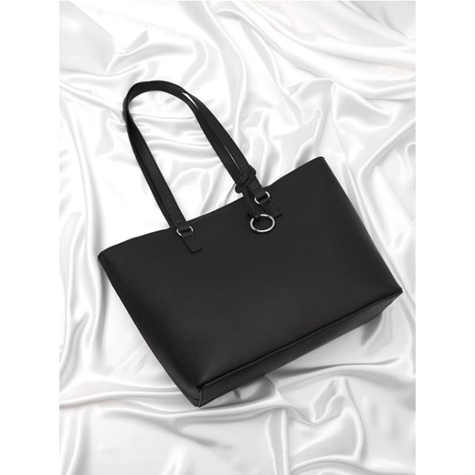 Sinsay - Torebka shopper - czarny ze sklepu Sinsay w kategorii Torby Shopper bag - zdjęcie 174024294