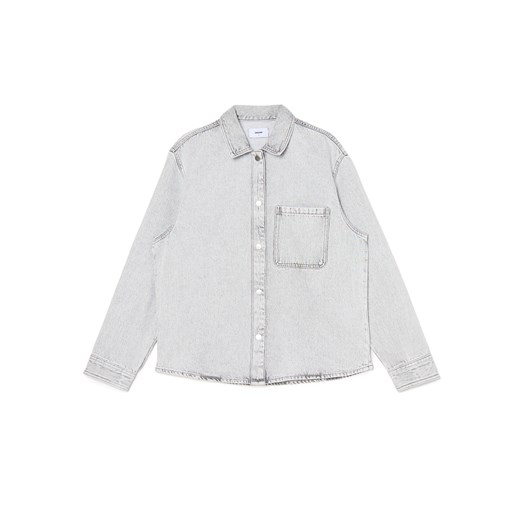 Cropp - Szara kurtka jeansowa - wielobarwny Cropp S Cropp