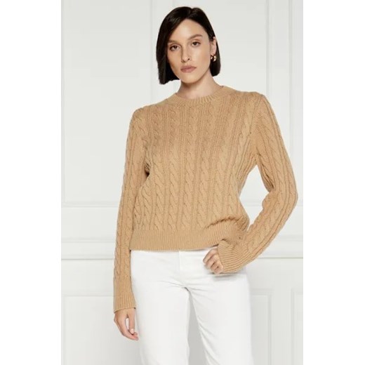 Marc Cain Wełniany sweter | Regular Fit ze sklepu Gomez Fashion Store w kategorii Swetry damskie - zdjęcie 174025460
