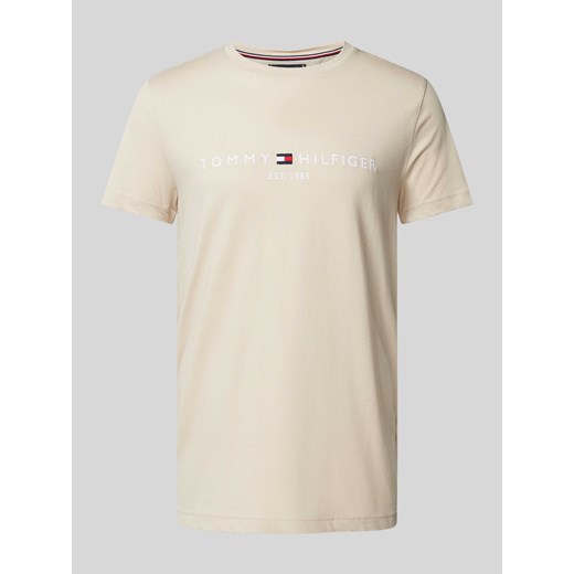 T-shirt z nadrukiem z logo ze sklepu Peek&Cloppenburg  w kategorii T-shirty męskie - zdjęcie 174026562