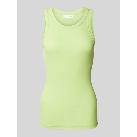 Top z efektem prążkowania ze sklepu Peek&Cloppenburg  w kategorii Bluzki damskie - zdjęcie 174026691