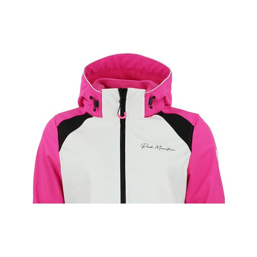 Kurtka damska Peak Mountain z poliestru z kapturem 