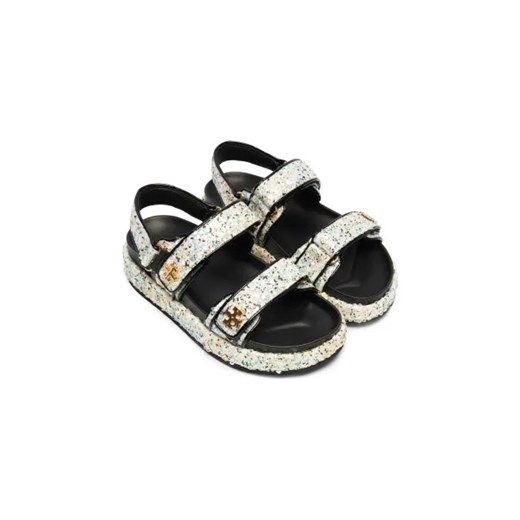 TORY BURCH Sandały KIRA | z dodatkiem skóry Tory Burch 38 Gomez Fashion Store
