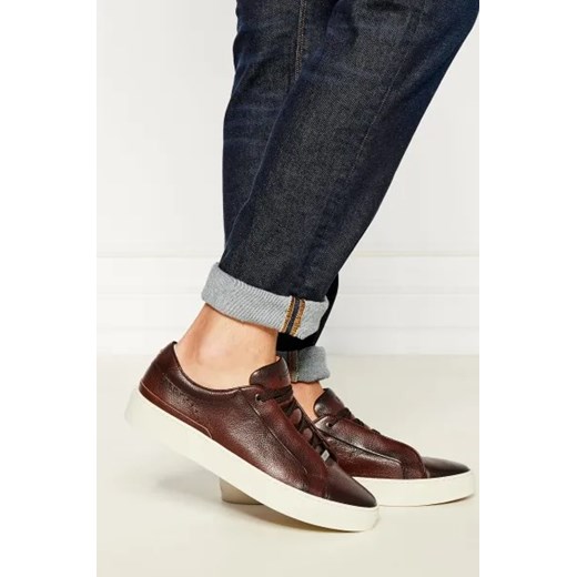 Buty sportowe męskie BOSS HUGO wiązane
