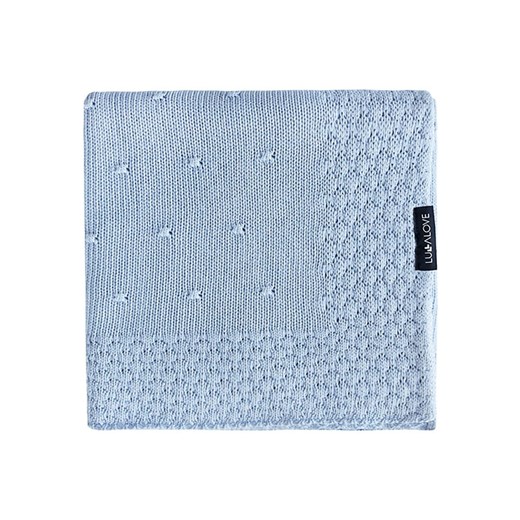 Lullalove Kocyk w kolorze błękitnym ze sklepu Limango Polska w kategorii Tekstylia - zdjęcie 174033140