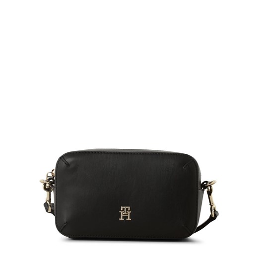 Tommy Hilfiger Damska torba na ramię Kobiety Sztuczna skóra czarny jednolity ze sklepu vangraaf w kategorii Listonoszki - zdjęcie 174033873