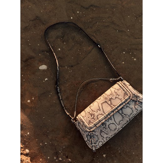 Reserved - Torebka crossbody ze zwierzęcym motywem - wielobarwny ze sklepu Reserved w kategorii Torebki damskie - zdjęcie 174034431