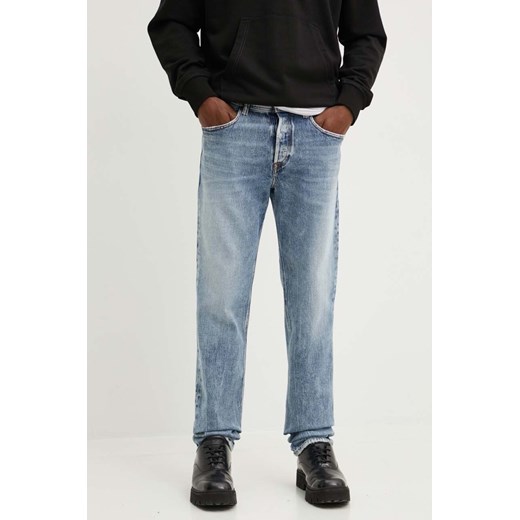 Diesel jeansy 2023 D-FINITIVE męskie kolor niebieski A10229.09J54 ze sklepu ANSWEAR.com w kategorii Jeansy męskie - zdjęcie 174035481