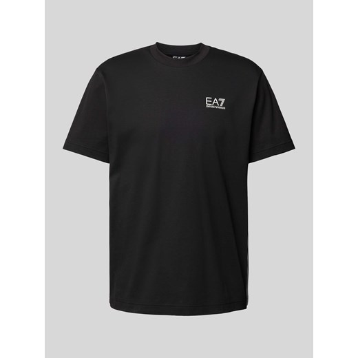 T-shirt z nadrukiem z logo ze sklepu Peek&Cloppenburg  w kategorii T-shirty męskie - zdjęcie 174037251