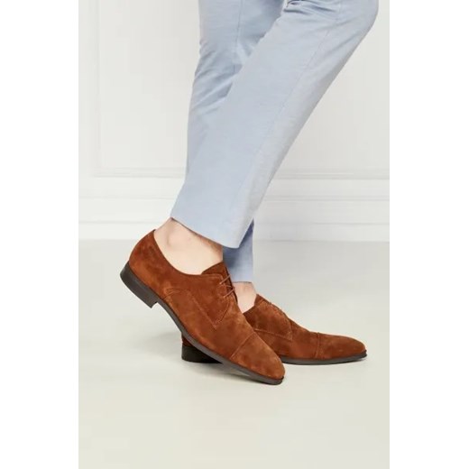 BOSS BLACK Skórzane derby Theon 45 Gomez Fashion Store