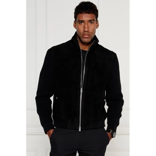 BOSS BLACK Skórzana kurtka H-Mersey | Regular Fit ze sklepu Gomez Fashion Store w kategorii Kurtki męskie - zdjęcie 174038980