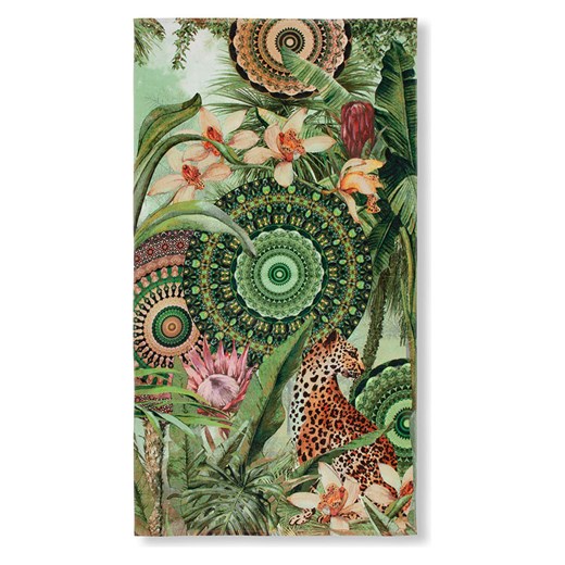 Hip Ręcznik plażowy &quot;Abhita&quot; w kolorze zielonym Hip 100x180 cm wyprzedaż Limango Polska